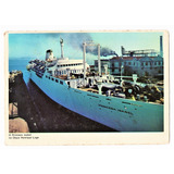 Cartao Postal Navio Princesa Isabel No Dique Anos 60
