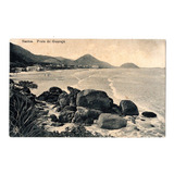 Cartao Postal Praia Pitangueiras Guaruja Nao Circulado 1905