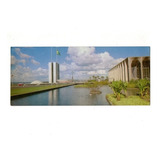 Cartao Postal Varig Brasilia Vista Parcial