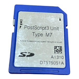 Cartão Postscript3 Ricoh Mp 2553 Mp 3053 Mp 3553 Type M7