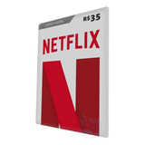 Cartão Pré Pago Netflix Gift Card 35 Reais Envio Na Hora