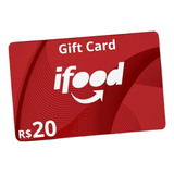 Cartão Presente Ifood Gift Card Ifood R 20 Promo