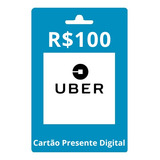 Cartão Presente Pré pago Uber R