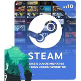 Cartão Presente Steam Gift Card 10