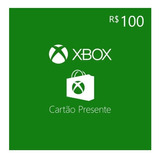 Cartão Presente Xbox Gift Card Microsoft Brasil R 100 Reais