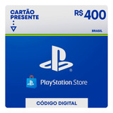 Cartao Psn Gift Card Ps4 Ps5 Playstation Ps R 400 Reais