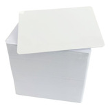 Cartão Pvc Branco Cr 80 86x54x0 76mm Crachás Kit 500 Un