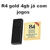 Cartão R4 Gold Pro 4gb Com Jogos