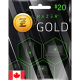 Cartão Razer Gold Canadá 25 Dólares