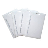 Cartão Rfid 125khz 100 Unidades Pvc token De Aproximação