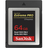 Cartão Sandisk 64gb Extreme Pro Cfexpress
