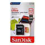 Cartão Sandisk Extreme 512gb Memória Micro