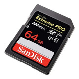 Cartão Sandisk Extreme Pro 64gb