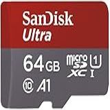 Cartão Sandisk Ultra 100mb-s 64GB Micro SD Lacrado - Adaptador