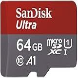 Cartão Sandisk Ultra 100mb S 64GB Micro SD Lacrado Adaptador