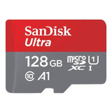 Cartão Sandisk Ultra Micro Sd Sdxc 128gb A1 Xperia Motorola