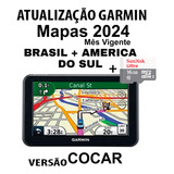 Cartão Sd Atualização Garmin Brasil America Do Sul 2023