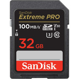 Cartão Sdhc Sandisk 32gb Extreme Pro