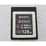 Cartão Sony Xqd 128gb 440mb s