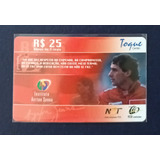 Cartão Telefônico Airton Senna 2 De 20 