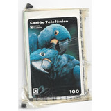 Cartão Telefônico Arara Azul Lacrado