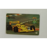Cartão Telefônico Ayrton Senna 9 9 Pasta 38