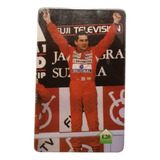 Cartão Telefônico Ayrton Senna Lote 5 Pasta 38 