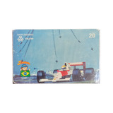 Cartão Telefônico Ayrton Senna No
