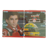 Cartão Telefônico Ayrton Senna Série N 2 De 15 Pasta 39 