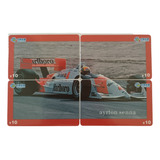 Cartão Telefônico Ayrton Senna Série N 6 De 15 Pasta 39 