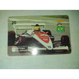 Cartão Telefônico Ayrton Senna