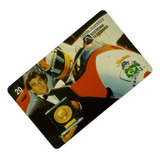 Cartao Telefonico Ayrton Senna Troféu Campeão Mundial França