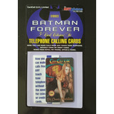 Cartão Telefônico Batman Forever Dr Chase Meridian folder