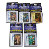 Cartão Telefônico Batman Série Completa No Folder Pasta 39