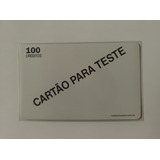 Cartão Telefônico Cartão De Teste Vazio 1 De 4 Pasta 38 