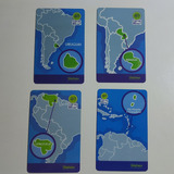 Cartão Telefônico Colecionável Raro Série Países