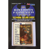 Cartão Telefônico Do Batman Robin