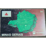 Cartão Telefônico Estados Brasileiros Minas Gerais