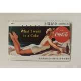 Cartão Telefônico Estrangeiro japão coca cola