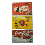 Cartão Telefônico Importado Coca cola Lote 2 De 65 Pasta39