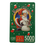 Cartão Telefônico Japão Desenho Papai Noel Pasta 39 No Es