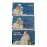 Cartão Telefônico Japão Religião Lote 7 3ct Diferente p40