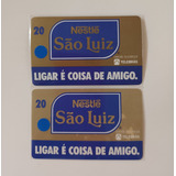 Cartão Telefônico Nestlé Pasta 37 Cartão Cheio C defeito