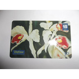 Cartão Telefônico Orquídeas Telefônica