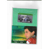 Cartão Telefonico postal Ayrton Senna 1960