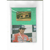 Cartão Telefonico postal Ayrton Senna mac