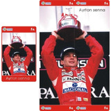 Cartao Telefonico Puzzle 01 Ayrton Senna 5 Cards Importados