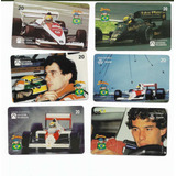 Cartao Telefonico Serie Ayrton