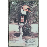 Cartão Telefônico Série Telefone Público Tucano