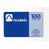 Cartão Telefônico Telebrás 100 Crédito Uso Experimental